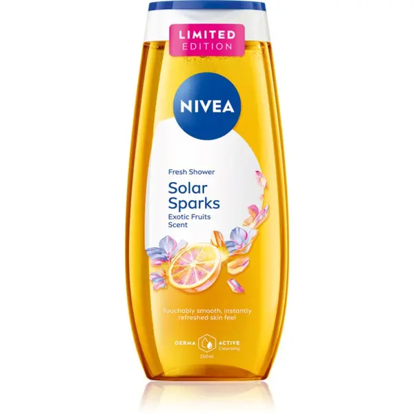 Nivea NIVEA Solar Sparks osvežujoč gel za prhanje 250 ml