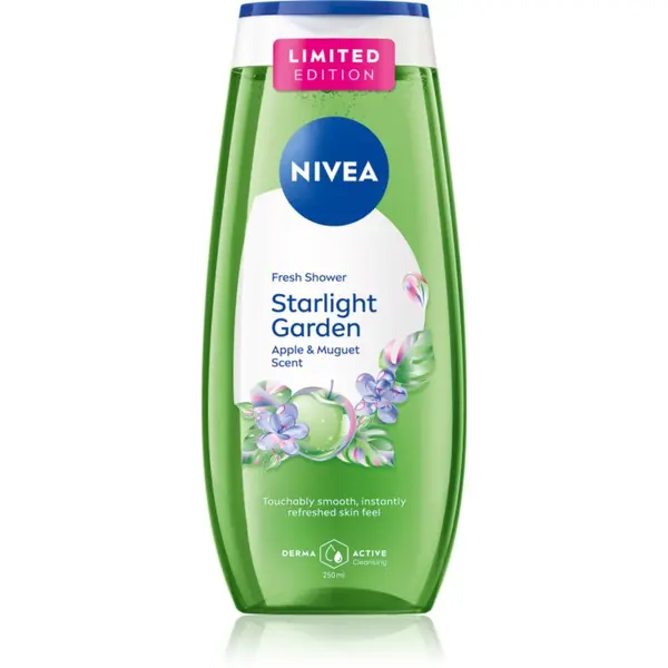Nivea NIVEA Starlight Garden osvežujoč gel za prhanje omejena izdaja 250 ml