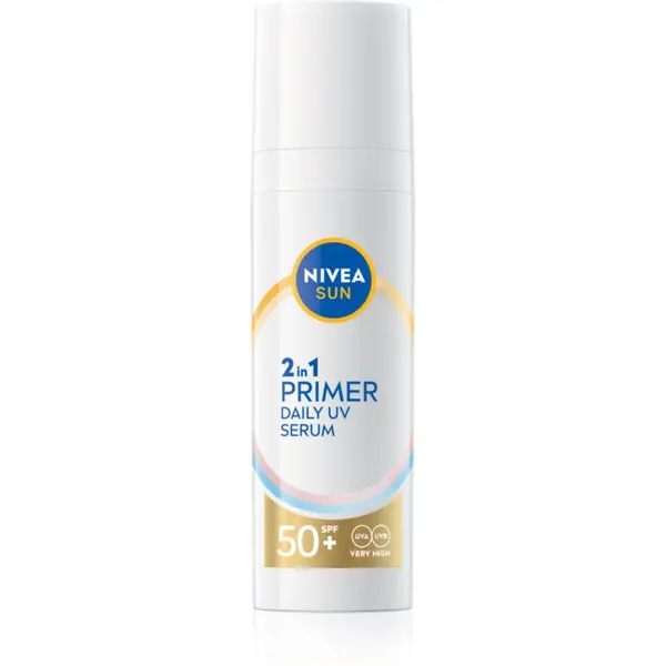 Nivea NIVEA SUN Daily UV Serum podlaga 2 v 1 SPF 50+ 30 ml