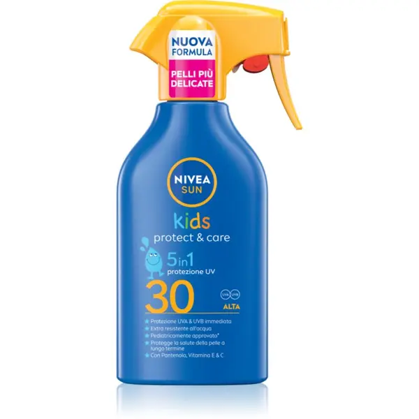 Nivea NIVEA SUN Kids otroško pršilo za sončenje 5 v 1 SPF 30 250 ml