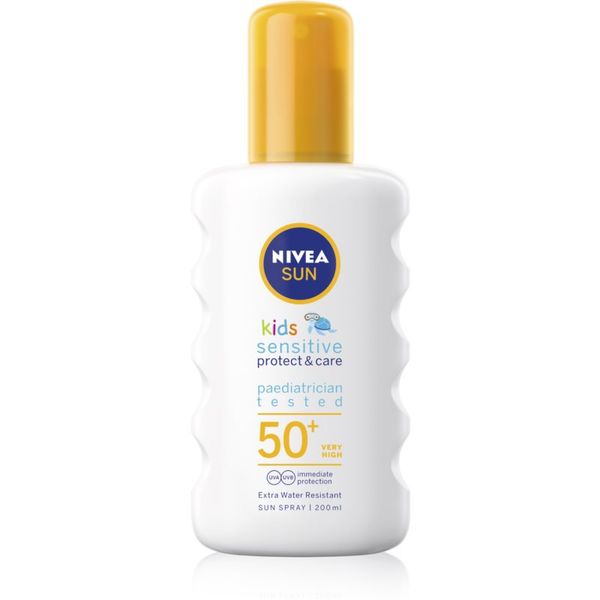 Nivea Nivea Sun Kids otroško pršilo za sončenje SPF 50+ 200 ml