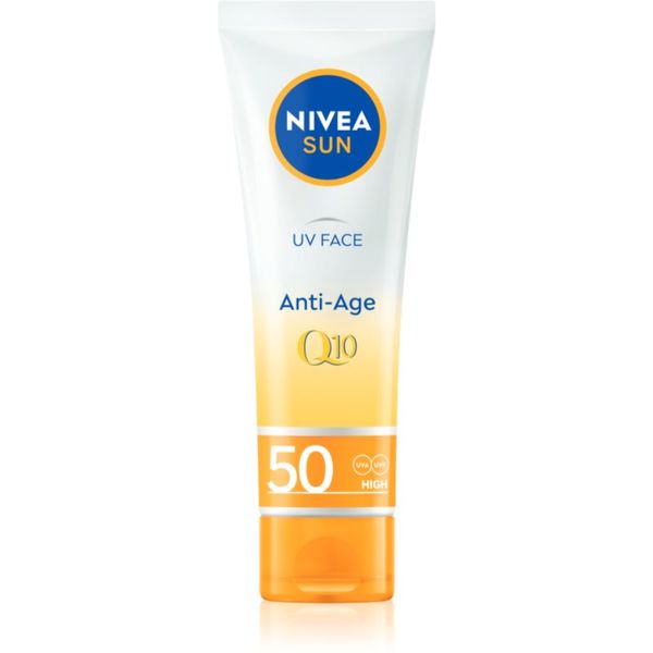 Nivea Nivea Sun krema proti gubam za sončenje SPF 50 50 ml