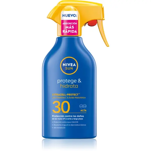 Nivea NIVEA SUN Protect & Moisture vlažilno pršilo za sončenje SPF 30 270 ml