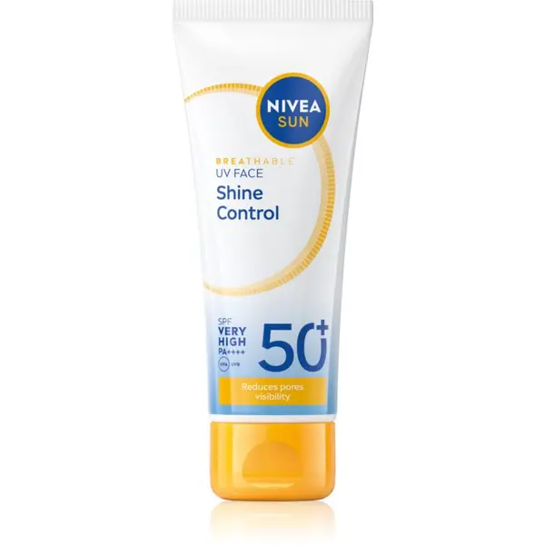 Nivea NIVEA SUN Shine Control krema za obraz za sončenje SPF 50+ SPF 50+ 40 ml