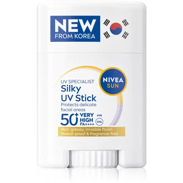 Nivea NIVEA SUN Silky UV Stick krema za sončenje v paličici SPF 50+ 15 g