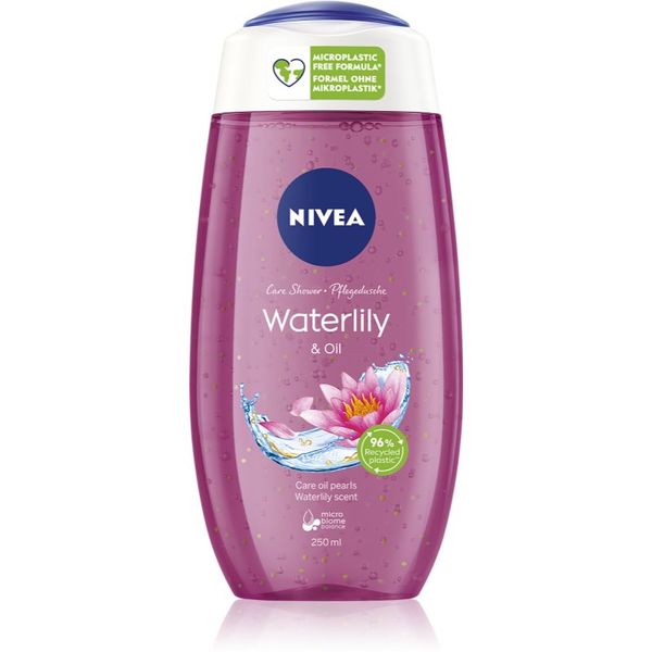 Nivea Nivea Waterlily & Oil osvežujoč gel za prhanje 250 ml