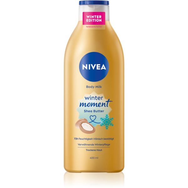Nivea NIVEA Winter Moment hranilno mleko za telo z karitejevim maslom 400 ml