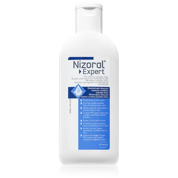 Nizoral Nizoral Expert nežni čistilni šampon proti mastnemu prhljaju 200 ml