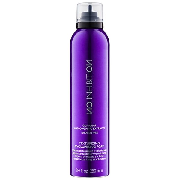 No Inhibition No Inhibition Guarana and organic extracts Texturizing & Volumizing pena za lase za volumen in obliko 250 ml