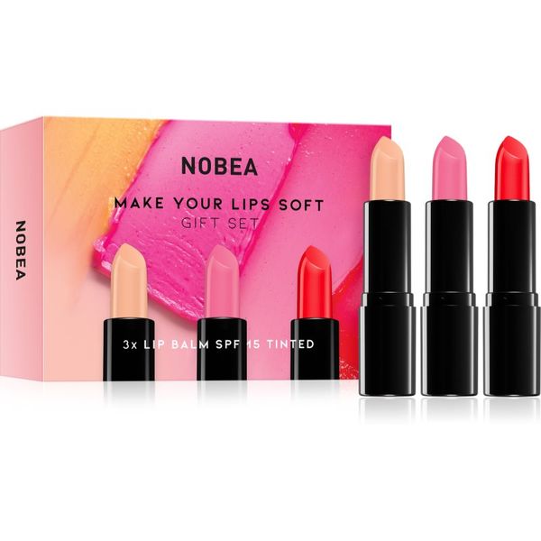 NOBEA NOBEA Beauty Pleasure NOBEA Make Your Lips Soft Gift Set set za ličenje (za ženske)