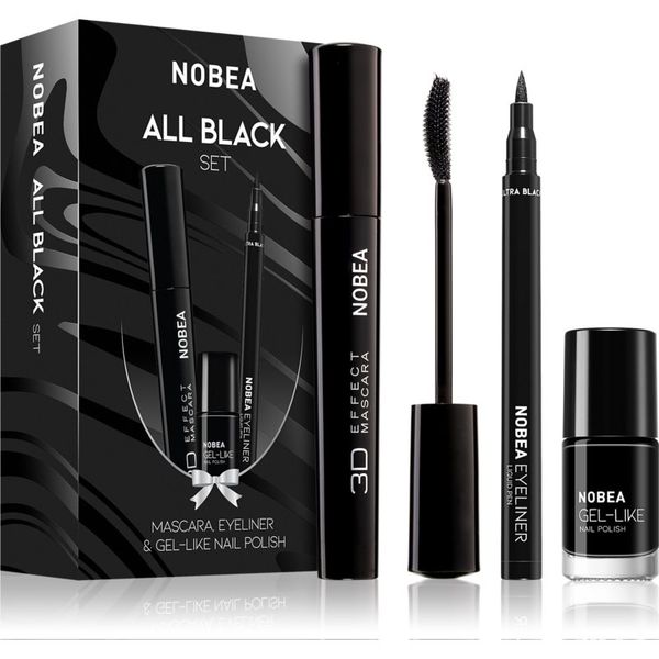 NOBEA NOBEA Day-to-Day All Black Set set (za ženske)