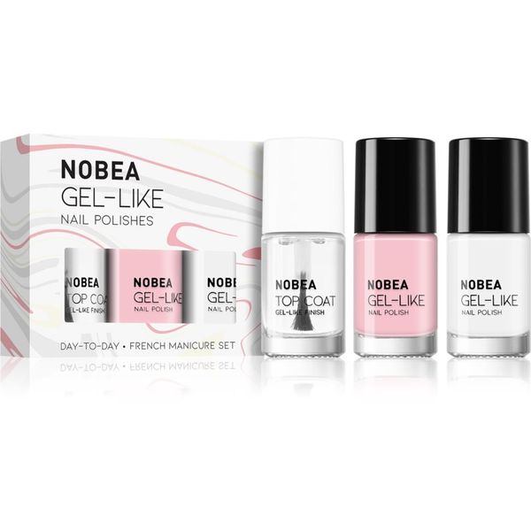 NOBEA NOBEA Day-to-Day Coffee Time Set set lakov za nohte French manicure set