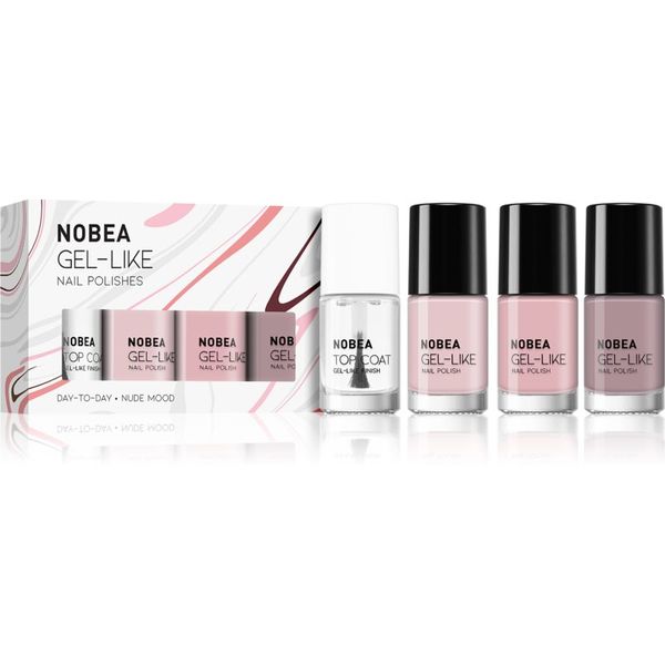 NOBEA NOBEA Day-to-Day Deep Dream Set set lakov za nohte Nude mood