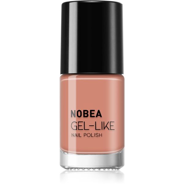 NOBEA NOBEA Day-to-Day Gel-like Nail Polish lak za nohte z gel učinkom odtenek Almond milk #N14 6 ml