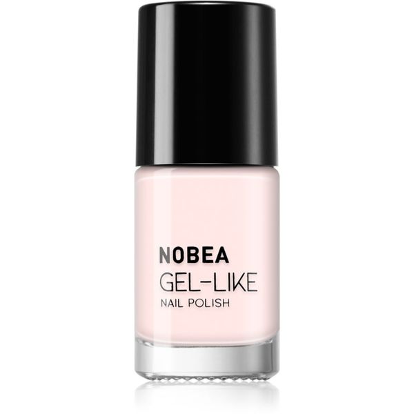 NOBEA NOBEA Day-to-Day Gel-like Nail Polish lak za nohte z gel učinkom odtenek Antique white #N63 6 ml