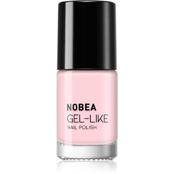 NOBEA NOBEA Day-to-Day Gel-like Nail Polish lak za nohte z gel učinkom odtenek Misty rose #N59 6 ml