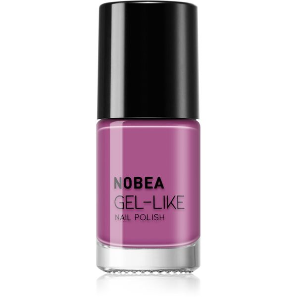 NOBEA NOBEA Day-to-Day Gel-like Nail Polish lak za nohte z gel učinkom odtenek #N70 Pink orchid 6 ml