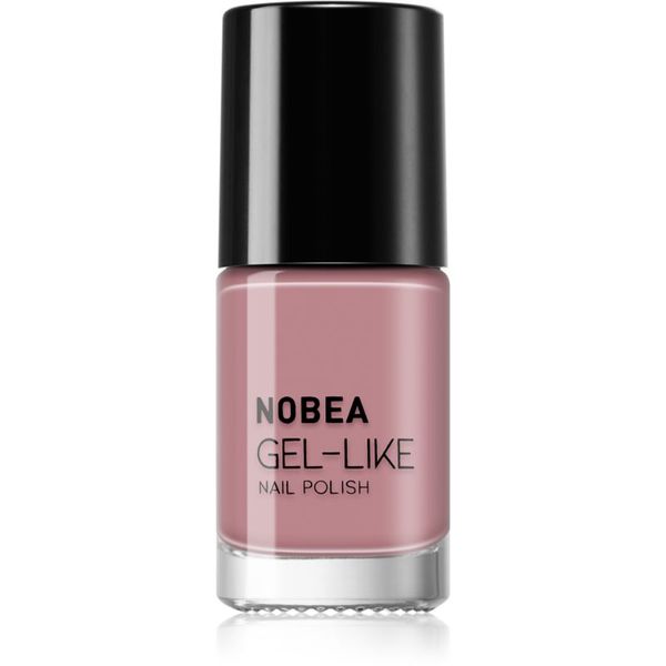 NOBEA NOBEA Day-to-Day Gel-like Nail Polish lak za nohte z gel učinkom odtenek Sienna #N58 6 ml