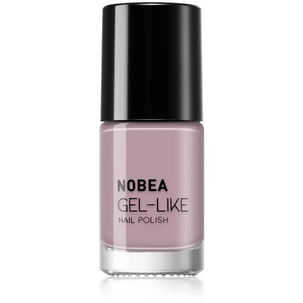 NOBEA NOBEA Day-to-Day Gel-like Nail Polish lak za nohte z gel učinkom odtenek Silky nude #N51 6 ml