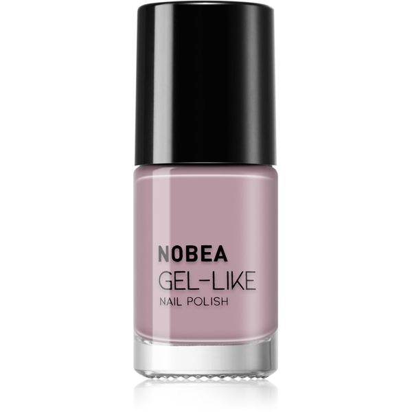 NOBEA NOBEA Day-to-Day Gel-like Nail Polish lak za nohte z gel učinkom odtenek Silky nude #N51 6 ml