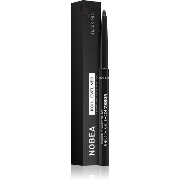 NOBEA NOBEA Day-to-Day Kohl Eyeliner samodejni svinčnik za oči 01 Black 0,3 g