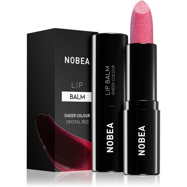 NOBEA NOBEA Day-to-Day Lip Balm vlažilni balzam za ustnice odtenek Crystal red 3 g