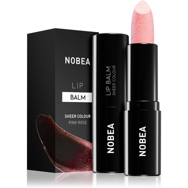 NOBEA NOBEA Day-to-Day Lip Balm vlažilni balzam za ustnice odtenek Pink rose 3 g