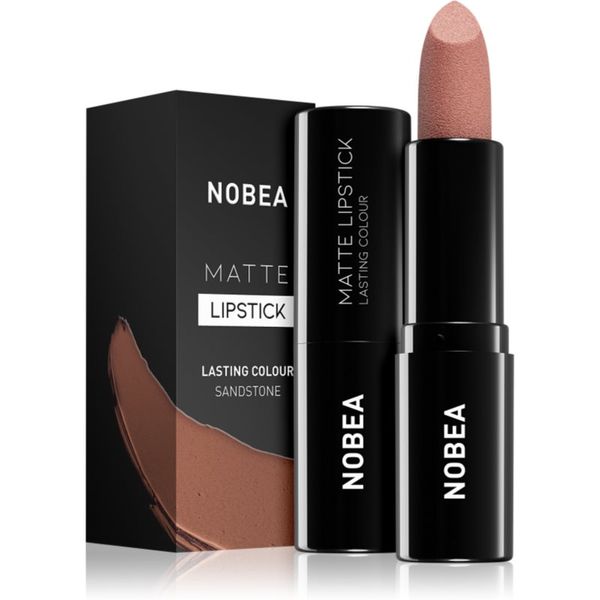 NOBEA NOBEA Day-to-Day Matte Lipstick matirajoča šminka odtenek Sandstone #M20 3 g