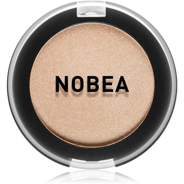 NOBEA NOBEA Day-to-Day Mono Eyeshadow senčila za oči z bleščicami odtenek Toasted almond 3,5 g