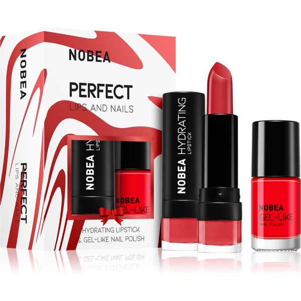 NOBEA NOBEA Day-to-Day Perfect Lips and Nails Set set za ličenje