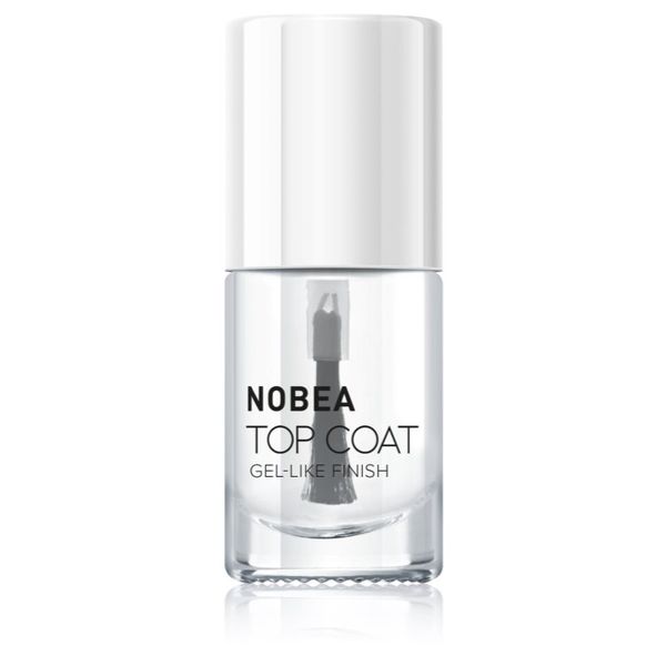 NOBEA NOBEA Day-to-Day Top Coat zaščitni nadlak za nohte s sijajem 6 ml