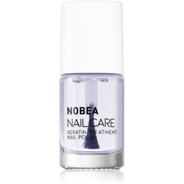 NOBEA NOBEA Nail Care Keratin Treatment Nail Polish lak za učvrstitev nohtov 6 ml