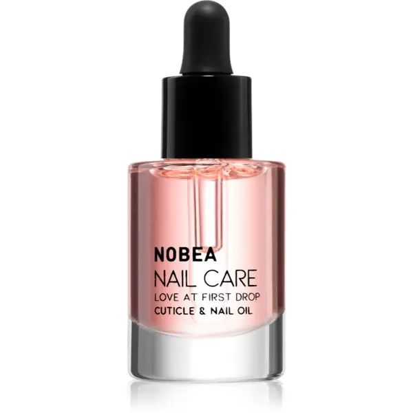 NOBEA NOBEA Nail Care Love at first drop Cuticle & Nail oil hranilno olje za nohte in obnohtno kožo 12 ml