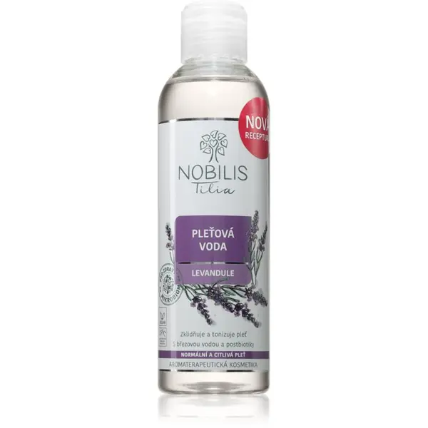 Nobilis Tilia Nobilis Tilia Face Lotion Lavender sivkina voda s pomirjajočim učinkom 200 ml
