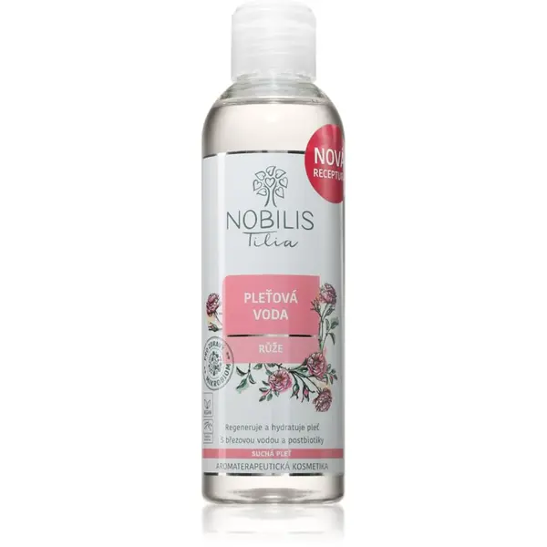 Nobilis Tilia Nobilis Tilia Face Lotion Rose vlažilna voda za obraz proti staranju 200 ml