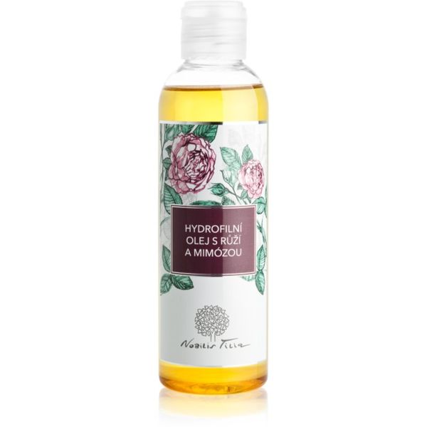 Nobilis Tilia Nobilis Tilia Hydrophilic Oil Rose & Mimosa olje za odstranjevanje ličil za zrelo kožo 200 ml