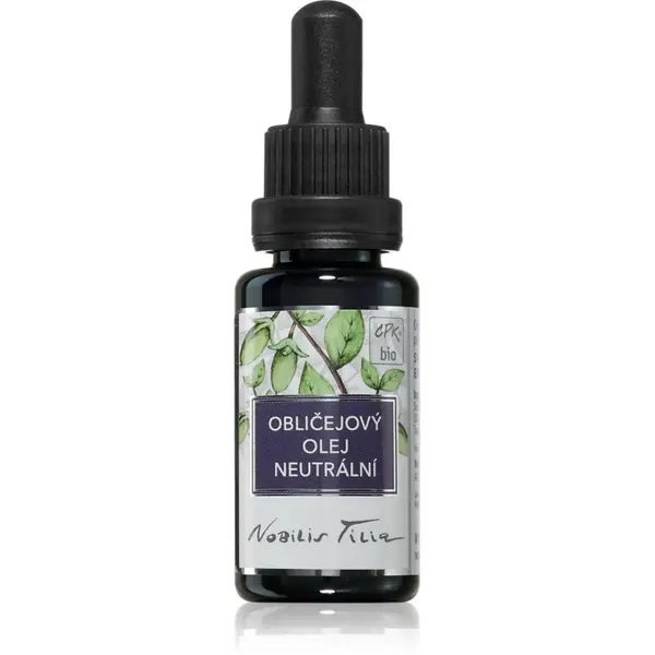 Nobilis Tilia Nobilis Tilia Obličejový olej Neutrální pomirjevalno olje za obraz 20 ml