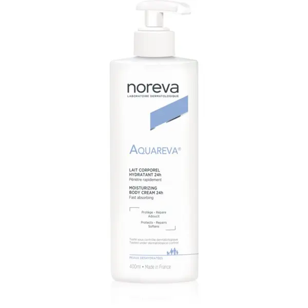 Noreva Noreva Aquareva Moisturizing Body Cream 24h hranilni in vlažilni losjon za telo 400 ml