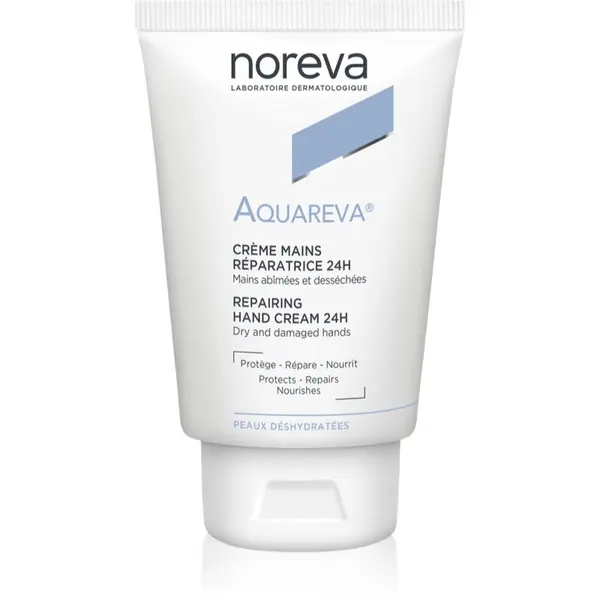 Noreva Noreva Aquareva Repairing Hand Cream 24H regeneracijska krema za roke z vlažilnim učinkom 50 ml