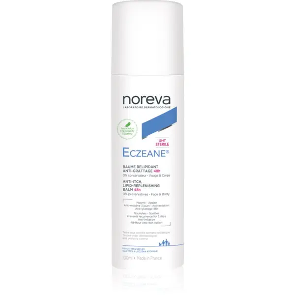 Noreva Noreva Eczeane Anti-Itch Lipid-Replenishing Balm 48H pomirjajoči balzam za suho do atopijsko kožo 100 ml