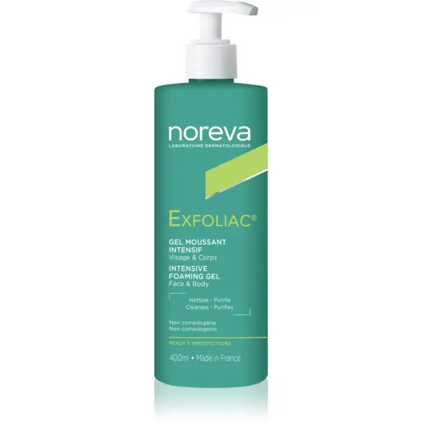 Noreva Noreva Exfoliac Intensive Foaming Gel čistilni penasti gel proti nepravilnostim na koži 400 ml
