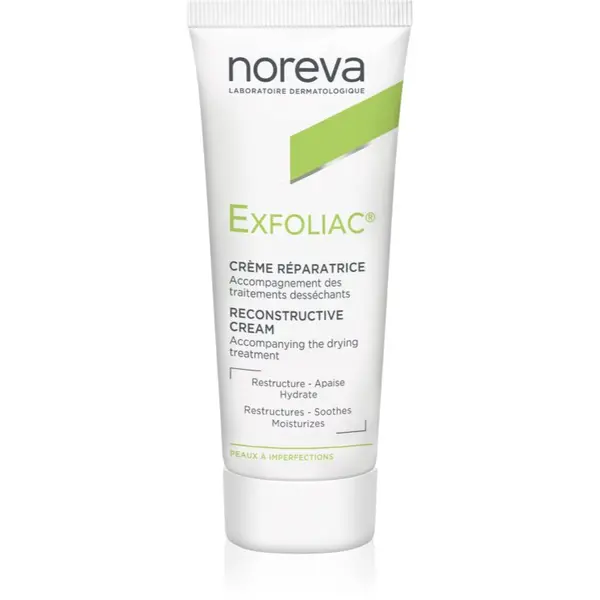 Noreva Noreva Exfoliac Reconstructive Cream regeneracijska krema 40 ml