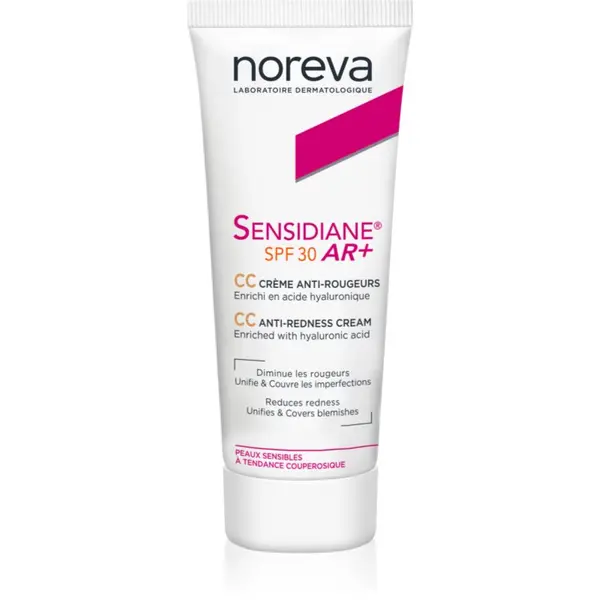 Noreva Noreva Sensidiane AR+ CC Cream CC krema proti rdečici na obrazu SPF 30 40 ml