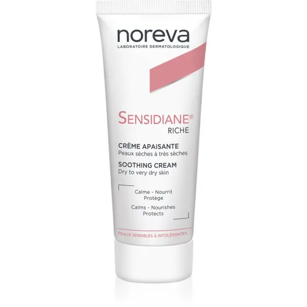 Noreva Noreva Sensidiane Rich Soothing Cream hranilna in pomirjevalna krema za kožo obraza 40 ml