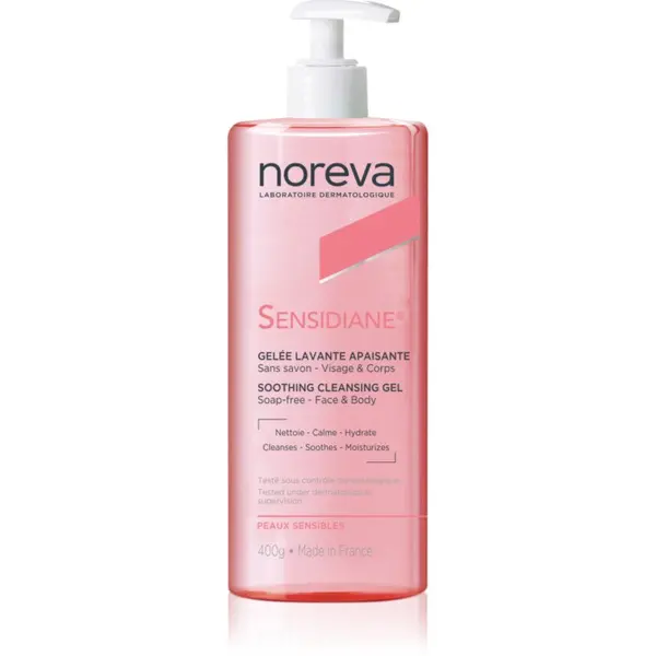 Noreva Noreva Sensidiane Soothing Cleansing Gel pomirjevalni čistilni gel 400 g