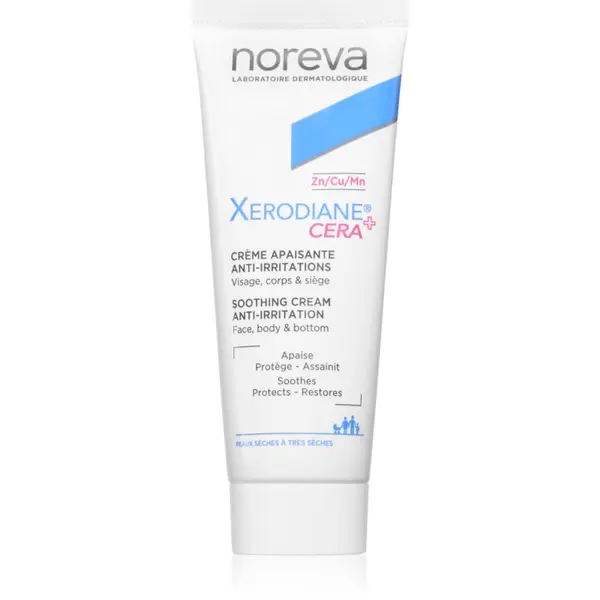 Noreva Noreva Xerodiane® Cera Soothing Cream Anti-Irritation pomirjujoča krema za obraz in telo 40 ml