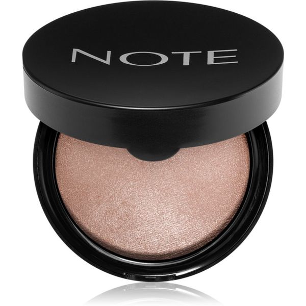 Note Cosmetique Note Cosmetique Baked Highlighter zapečen osvetljevalec odtenek 02 Sun Kiss 10 g