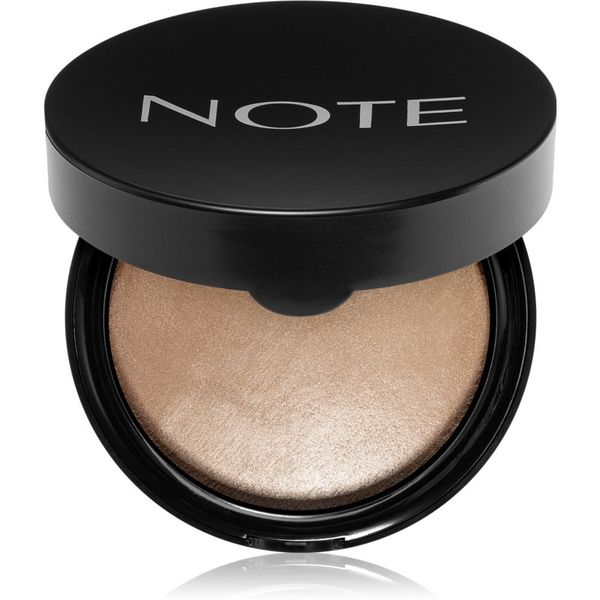 Note Cosmetique Note Cosmetique Baked Powder posvetlitveni pečeni puder odtenek 01 Stardust 10 g