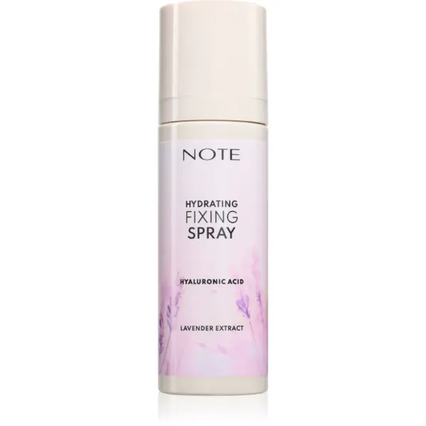Note Cosmetique Note Cosmetique Hydrating Fixing Spray pršilo za fiksiranje make-upa z vlažilnim učinkom vrsta Lavender 100 ml