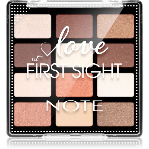 Note Cosmetique Note Cosmetique Love At First Sight paleta senčil za oči 202 Insta Lovers